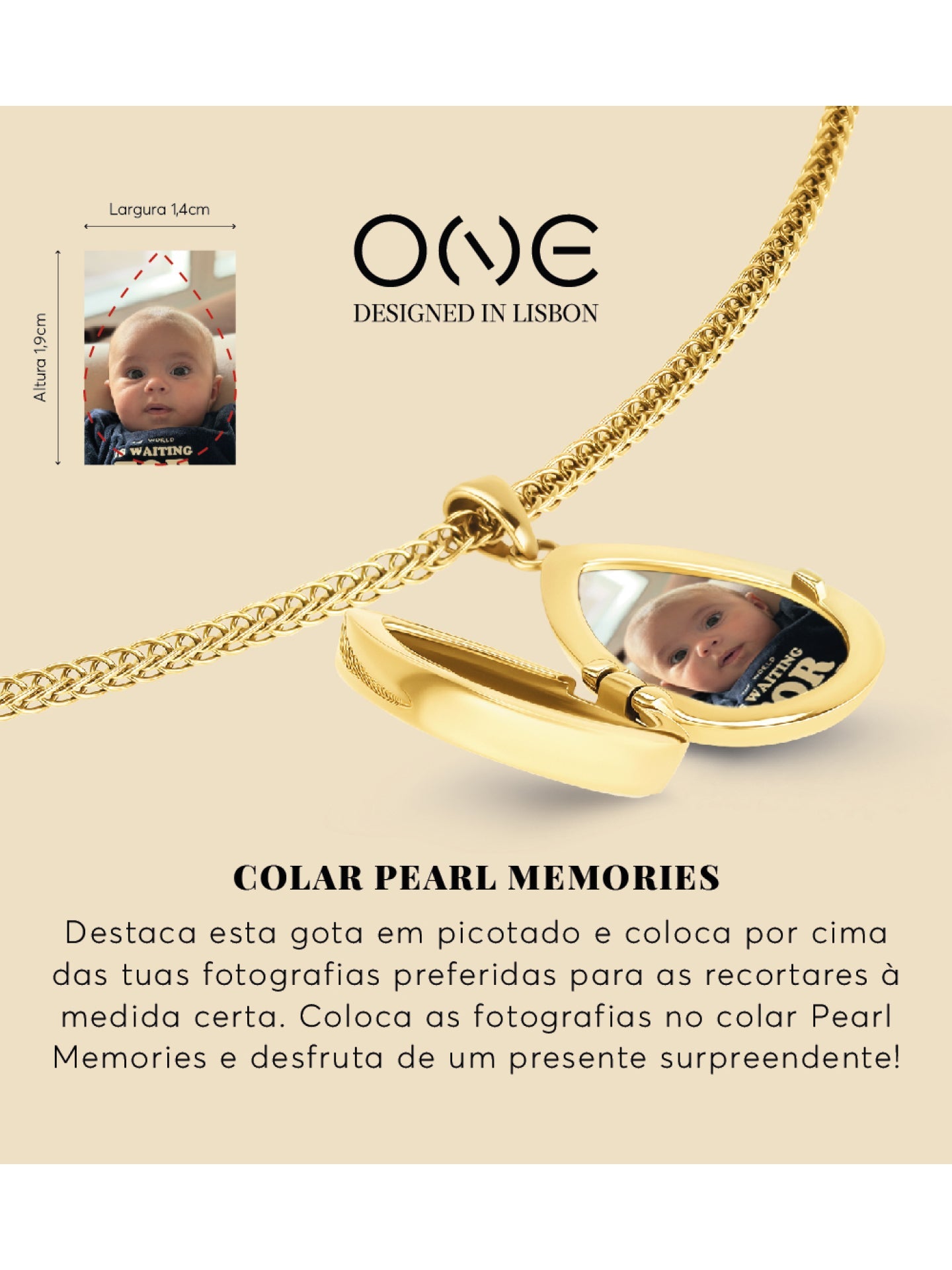 One Pearl Memories Locket Necklace
