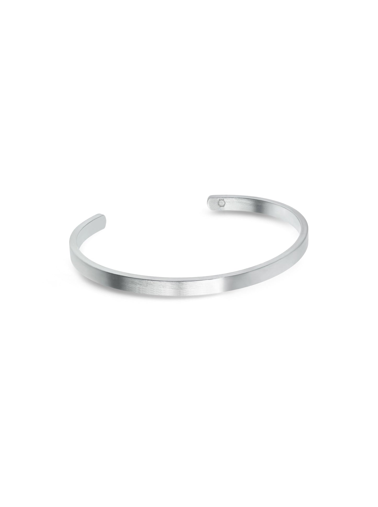 One Men Fine Pulse Silver Cuff