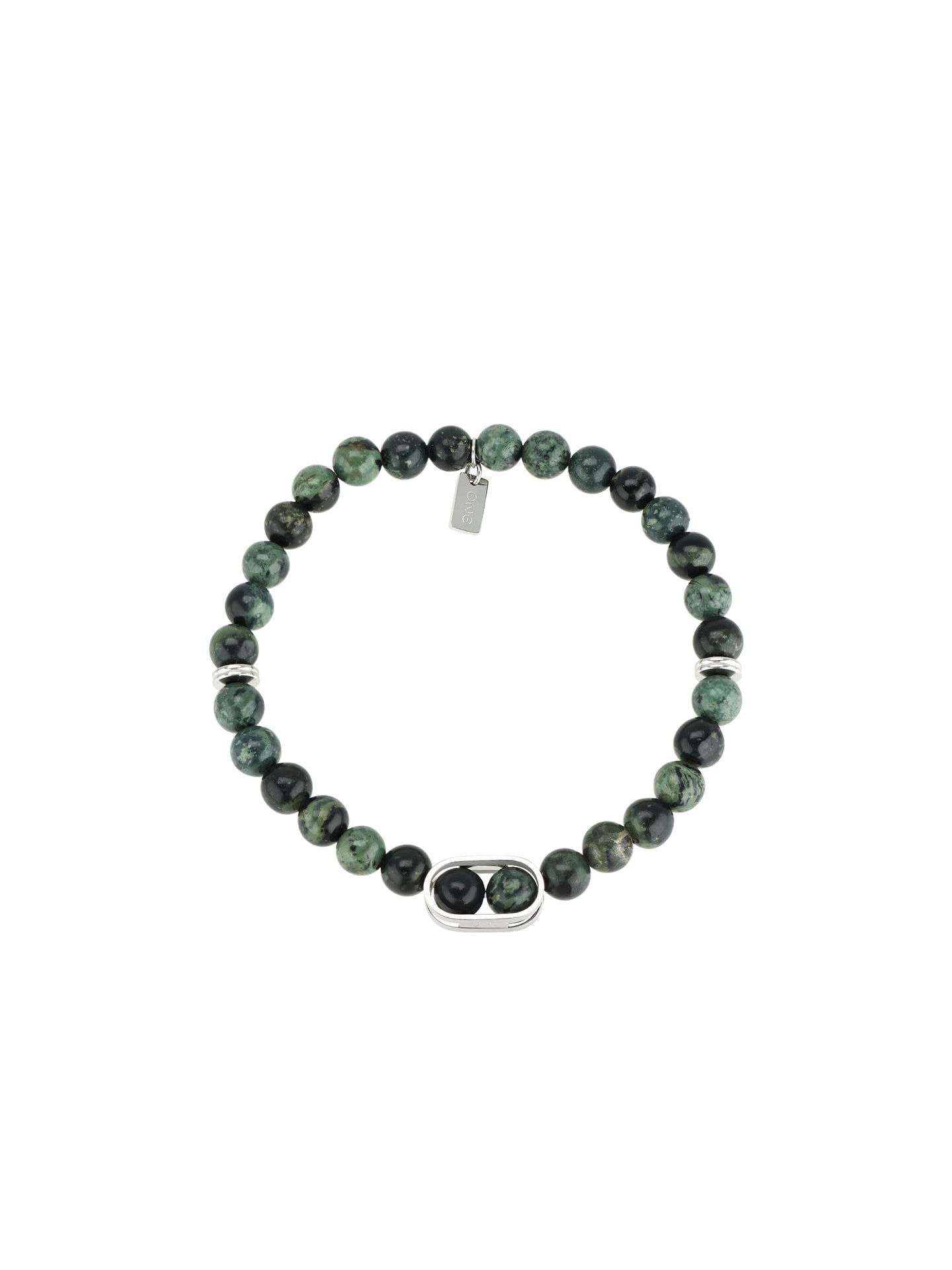 One Men Roots Green Bracelet