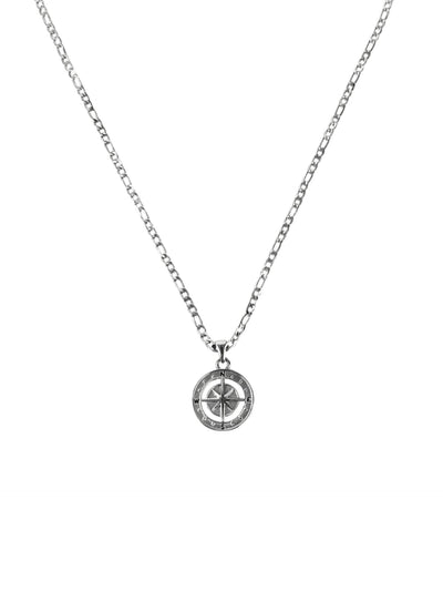 One Men Explorer Steel Necklace