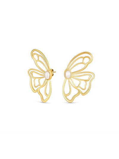 One Margot Petal Earrings
