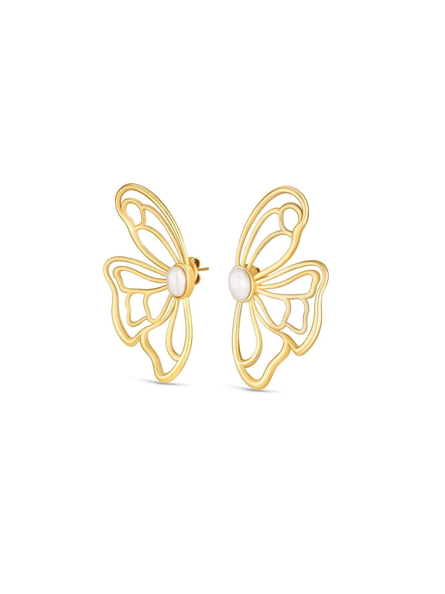 One Margot Petal Earrings
