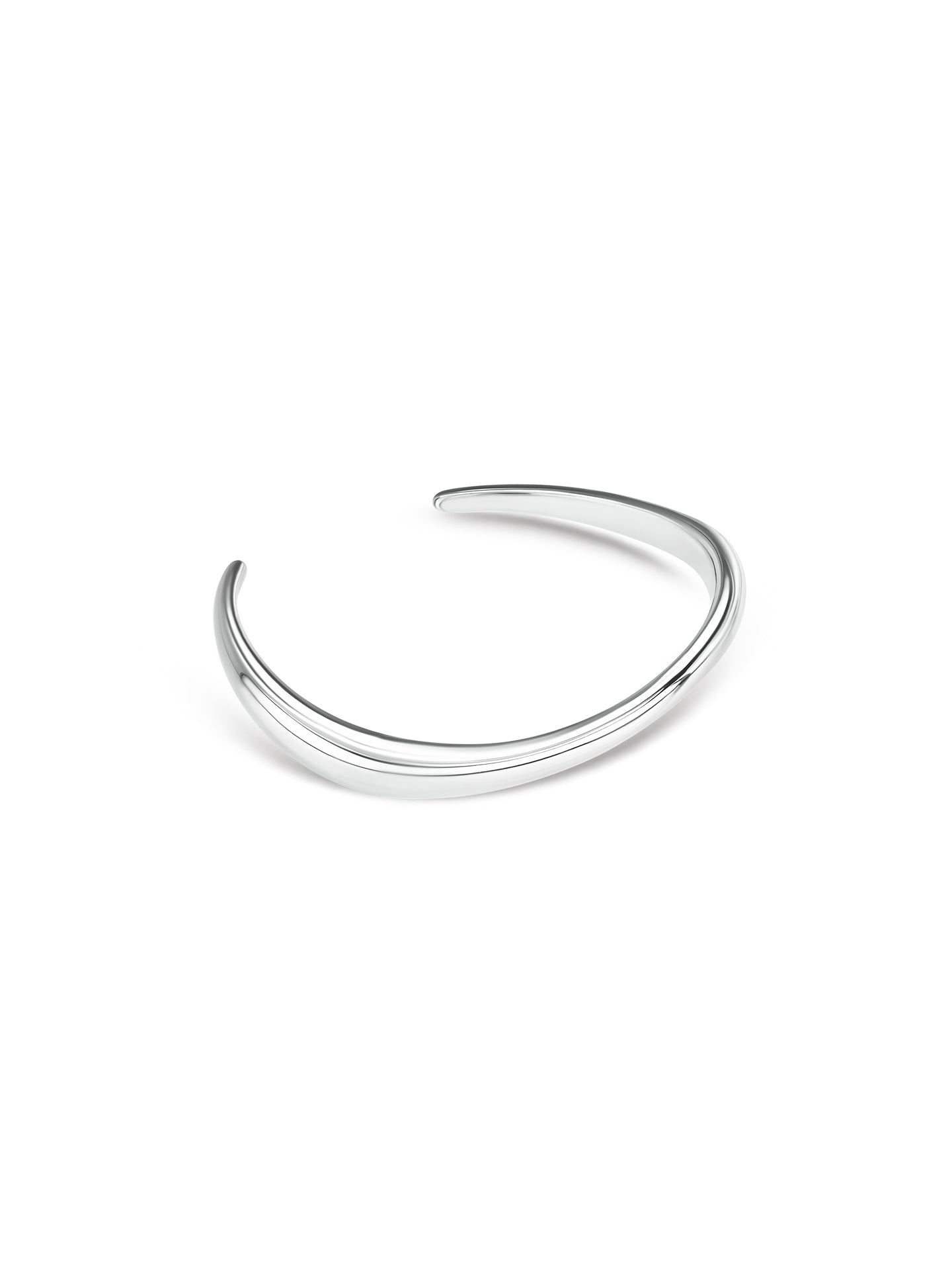 One Glisse Silver Cuff