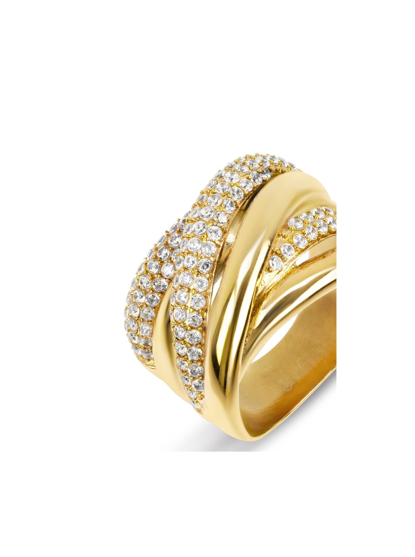 Anel One Bold 02 Gold