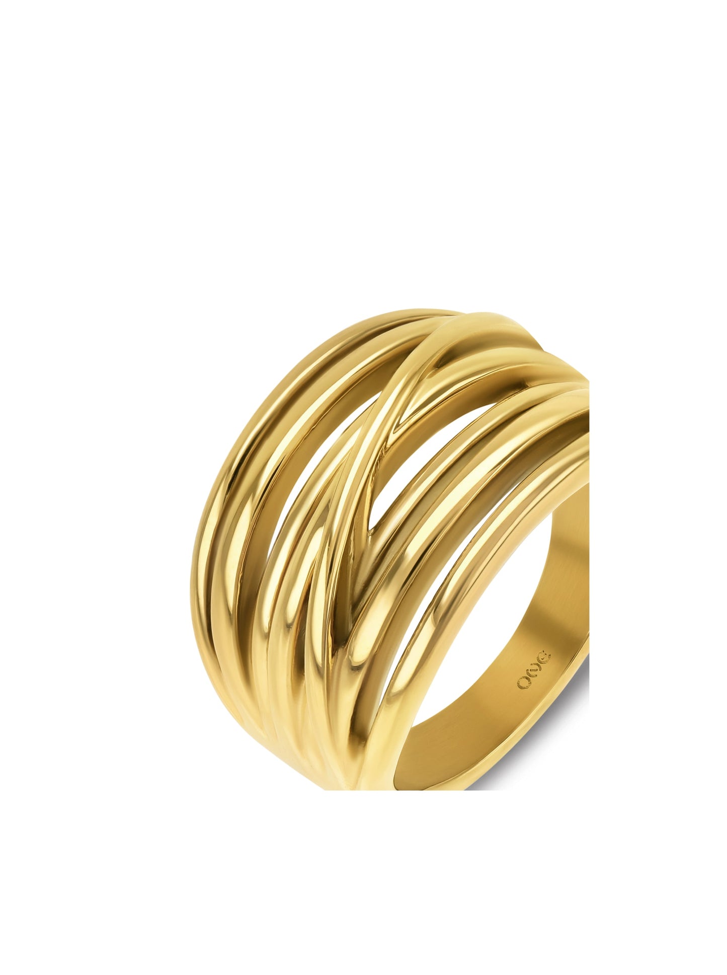 One Bold 07 Gold Ring