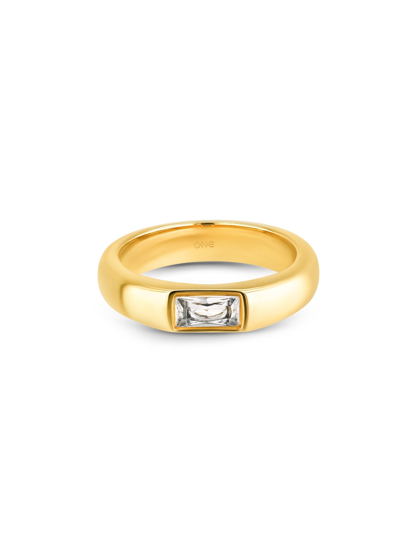 One Bold 10 Gold Ring