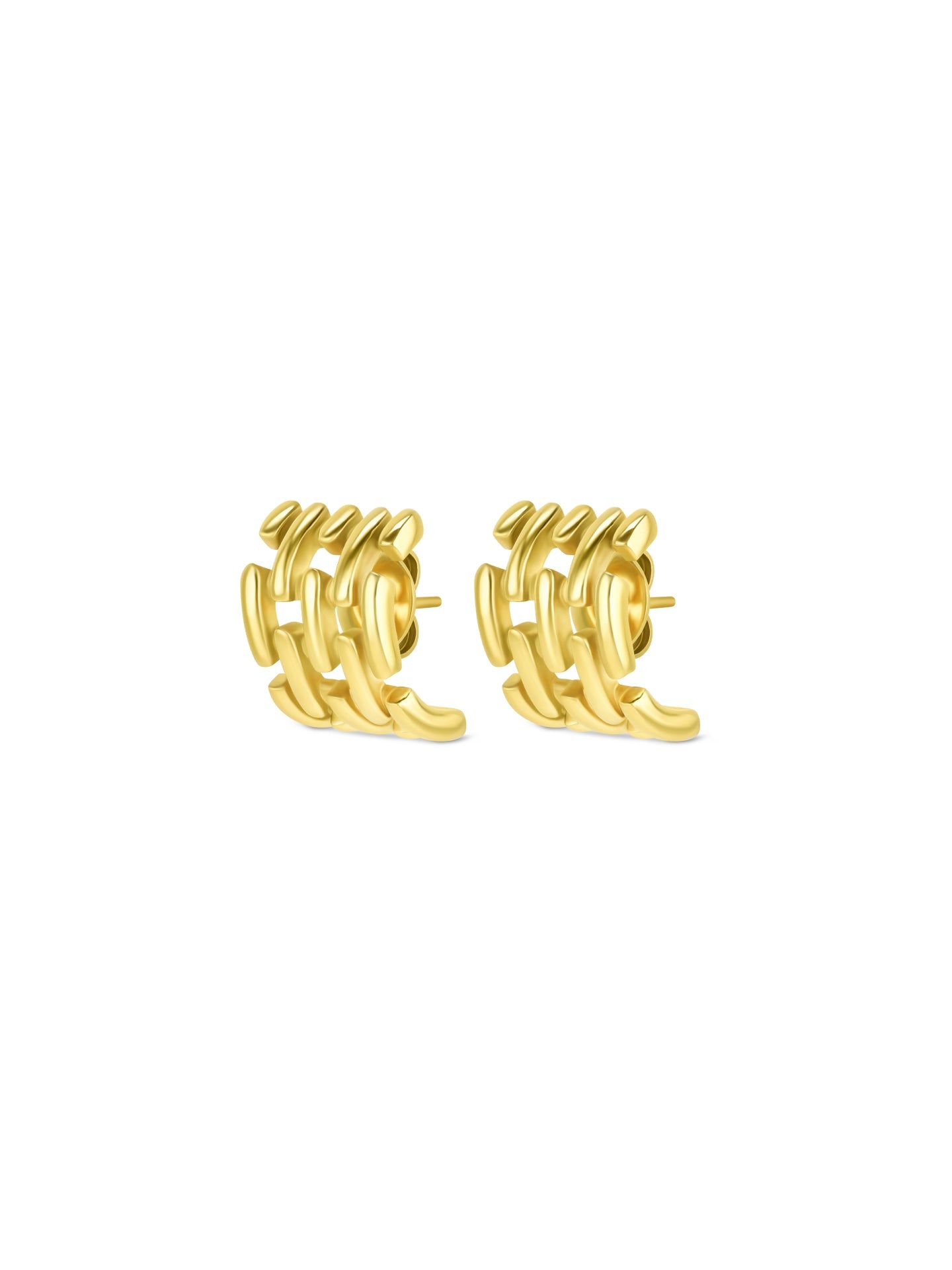 One Charming Square Earrings