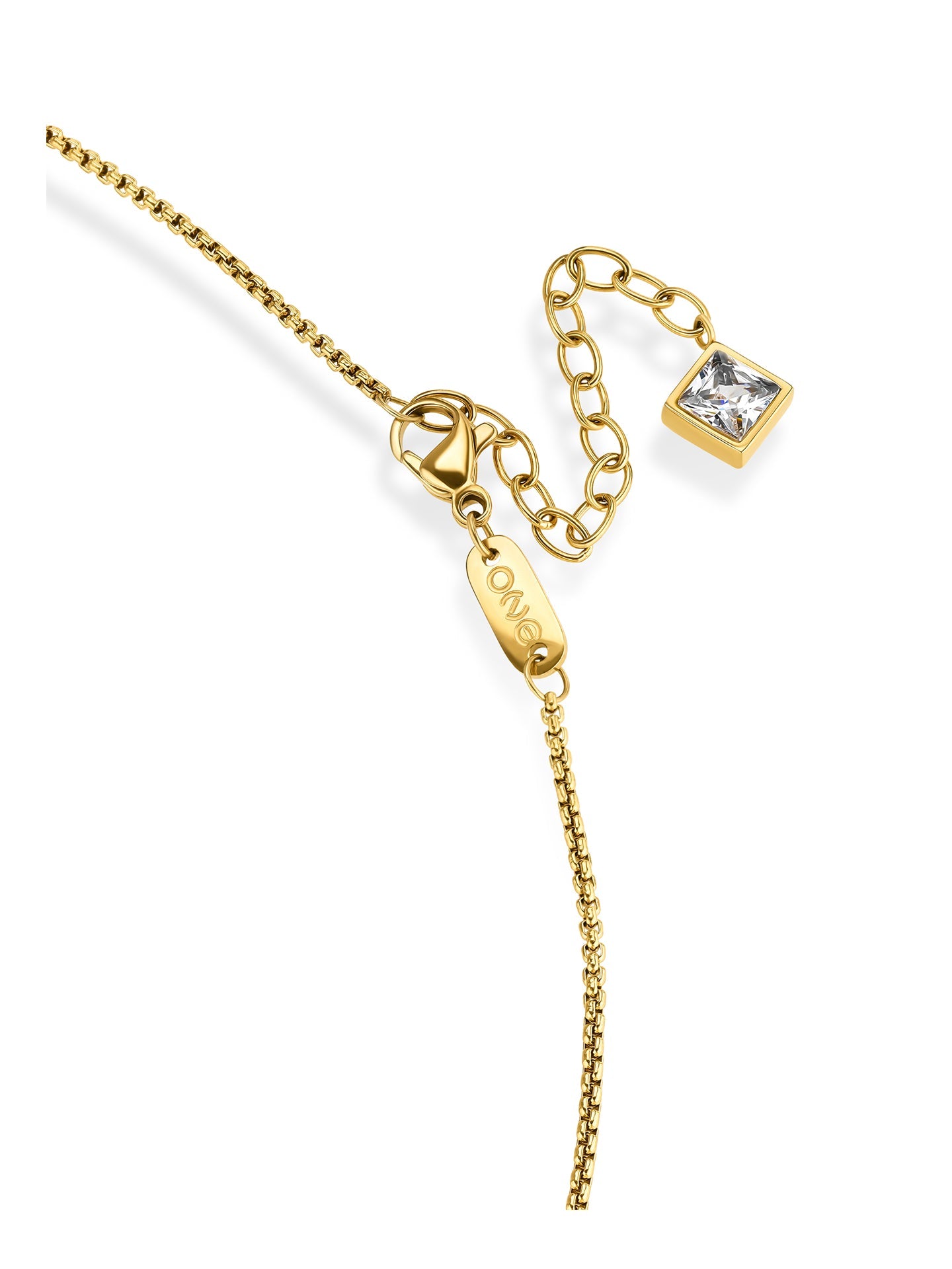 One Chess Spiral Necklace