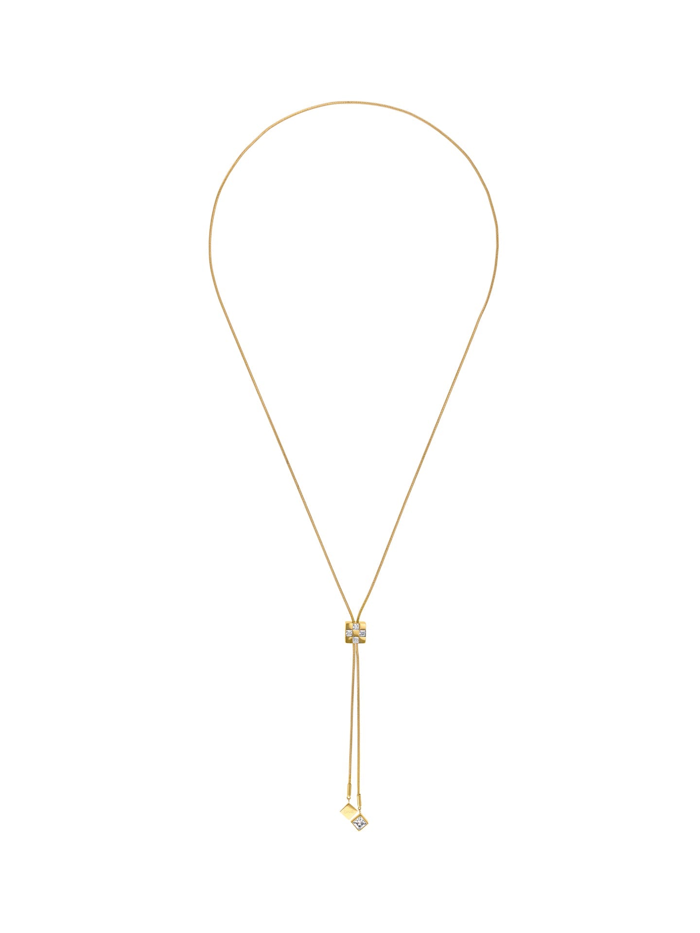 One Chess Long Necklace