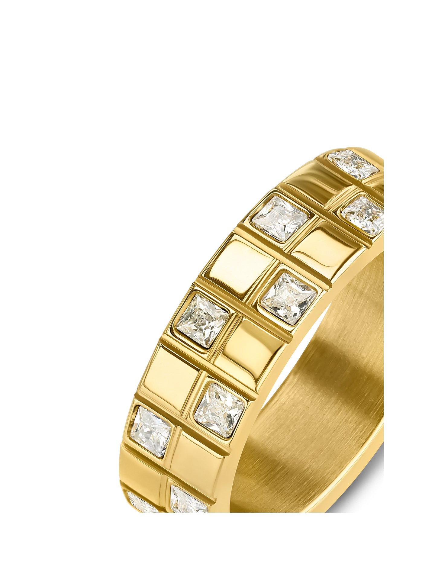 One Chess Crystal Ring