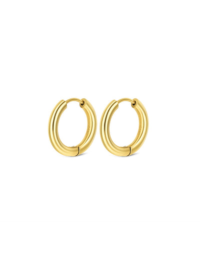 One Earrings Master Hoop Gold