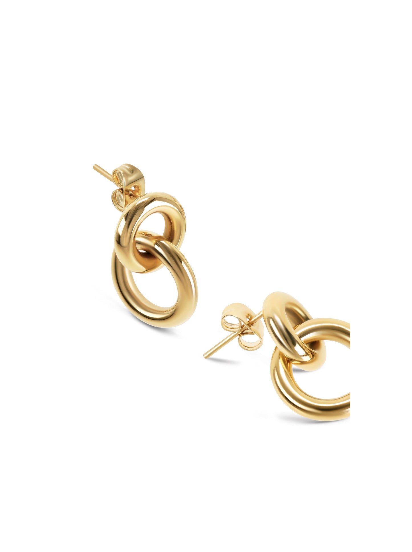 One Luminous Circle Earrings