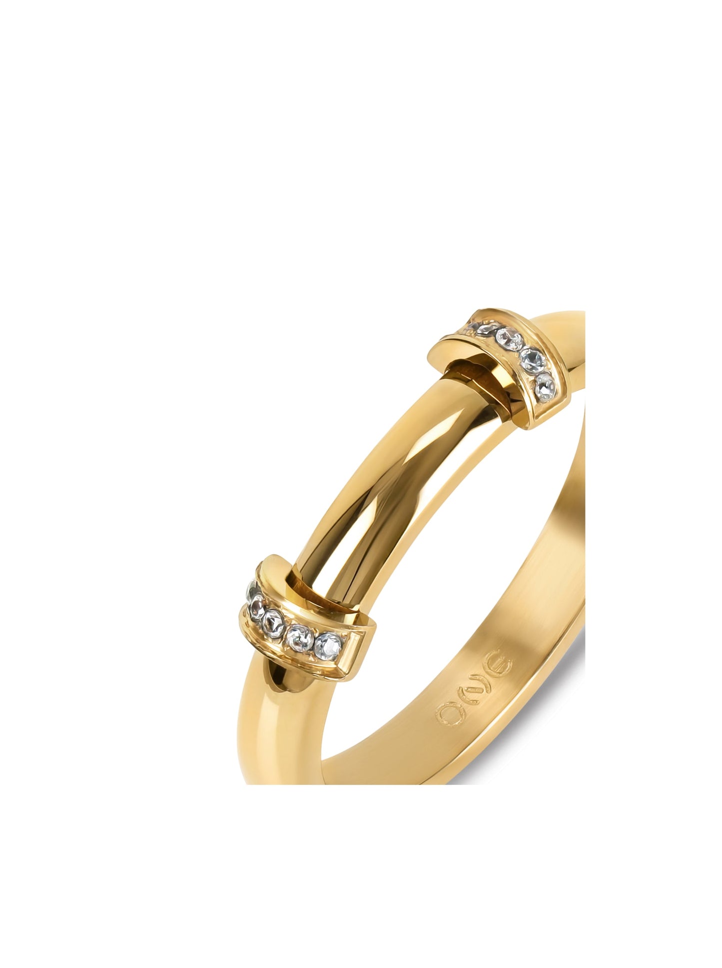 One Luminous Crystal Ring