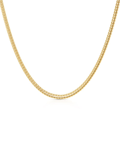 One Master Twisted Gold Necklace