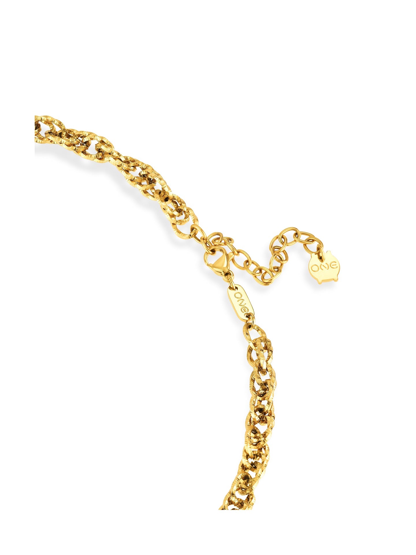 One Master Union Double Gold Necklace