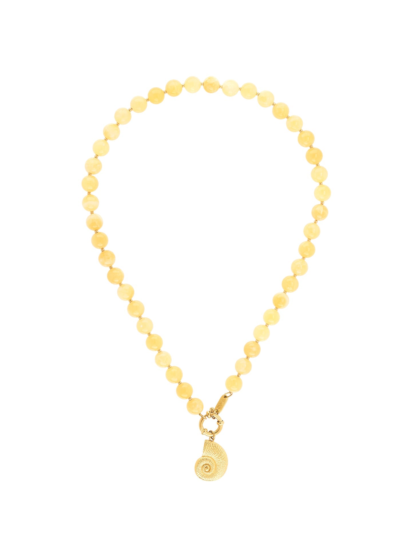 One Neckmess Carmela Yellow Necklace
