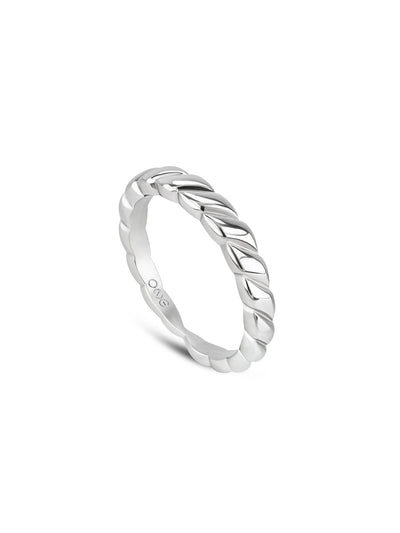 One London Ring 50 Silver