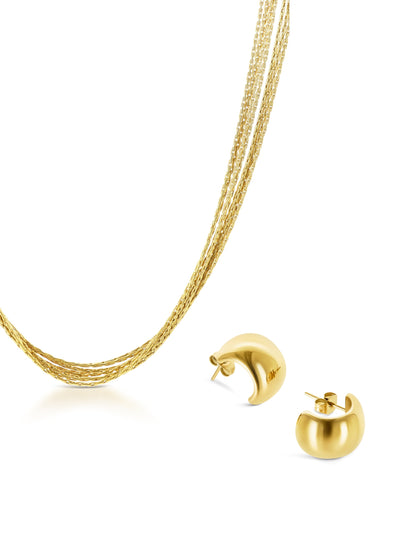 One Party Necklace & Earring Set