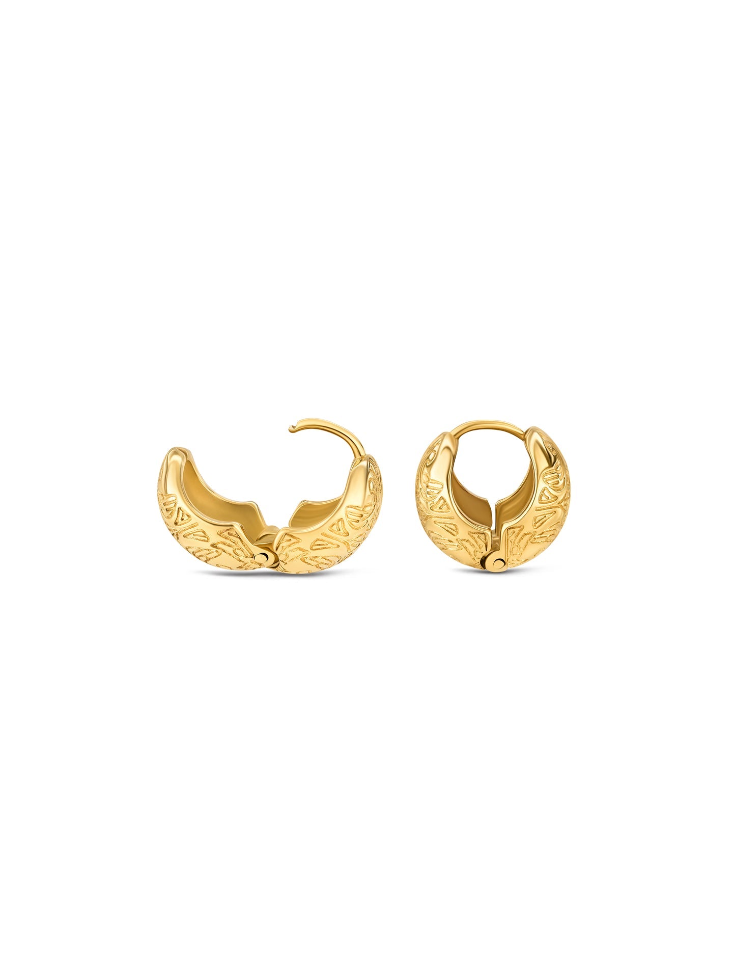 One Alma Hoop Earrings