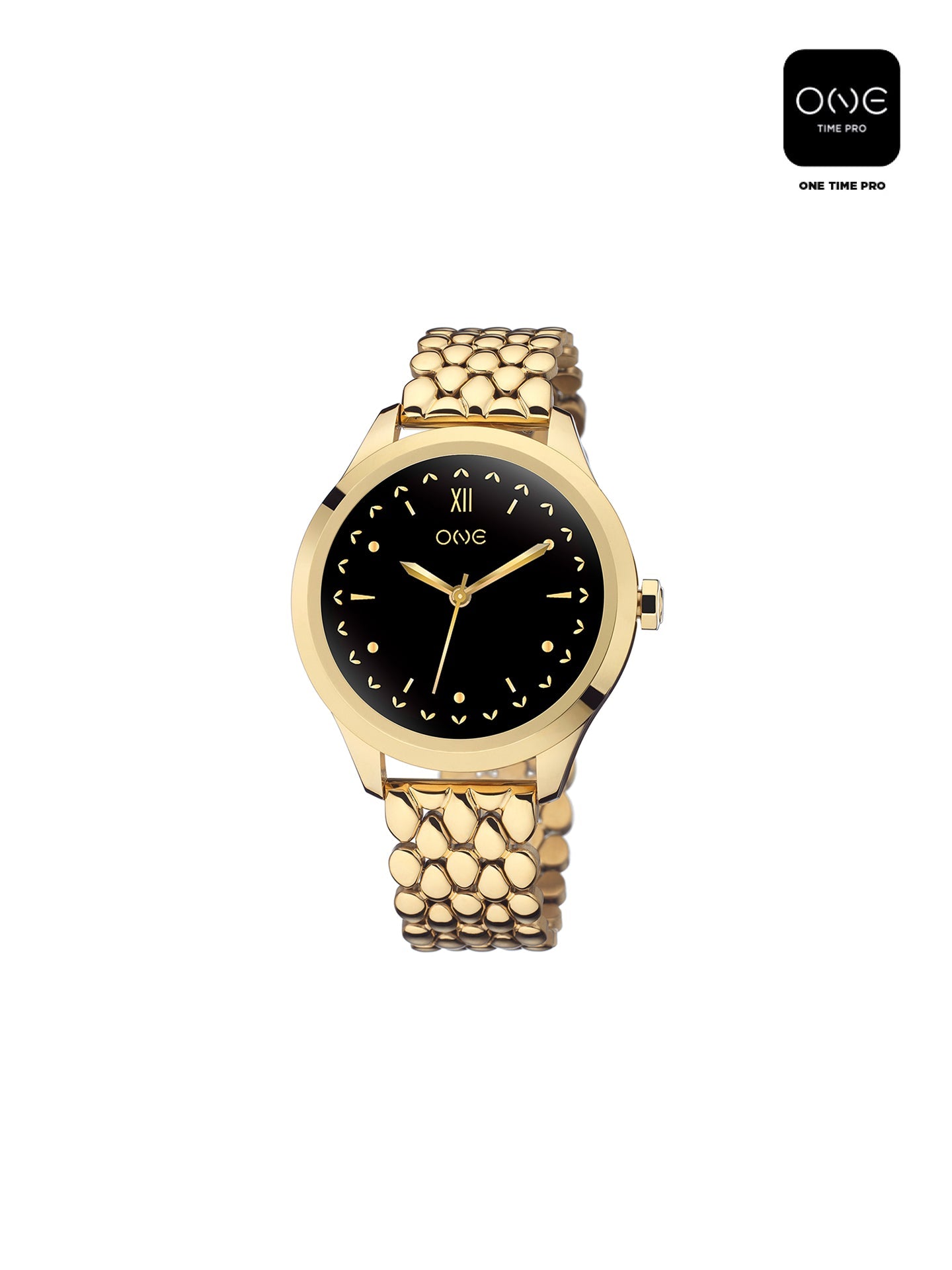 One Mini Gold Links Smartwatch