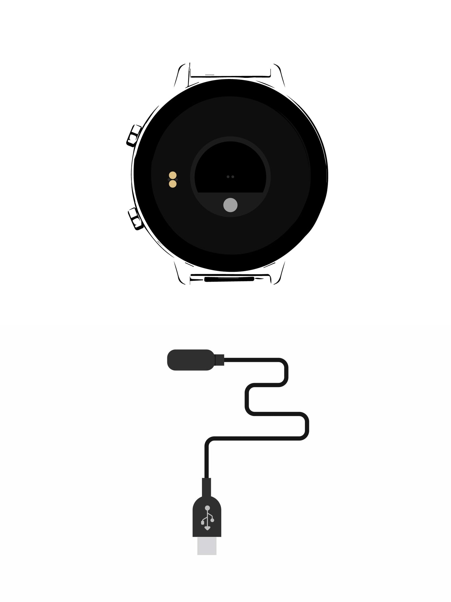 Forceful APP One Time Pro Smartwatch Charger