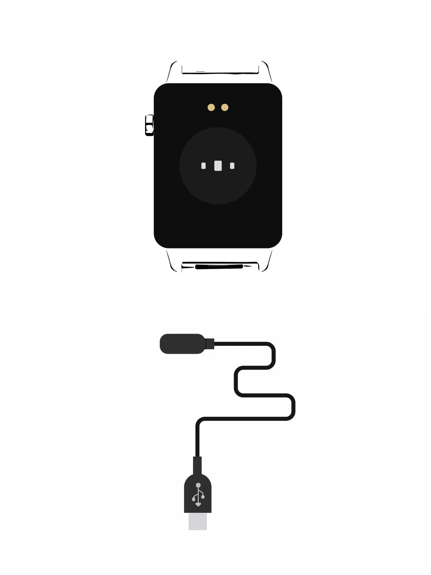 Smartwatch Charger Square APP One Smart