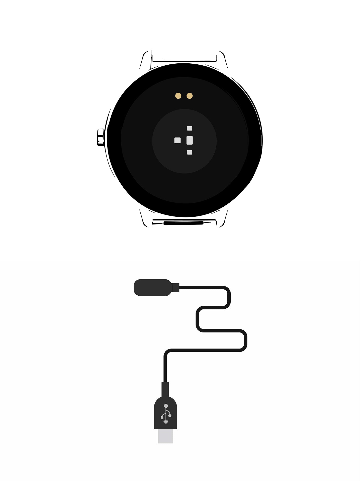 Mini Spark APP One Smart Smartwatch Charger