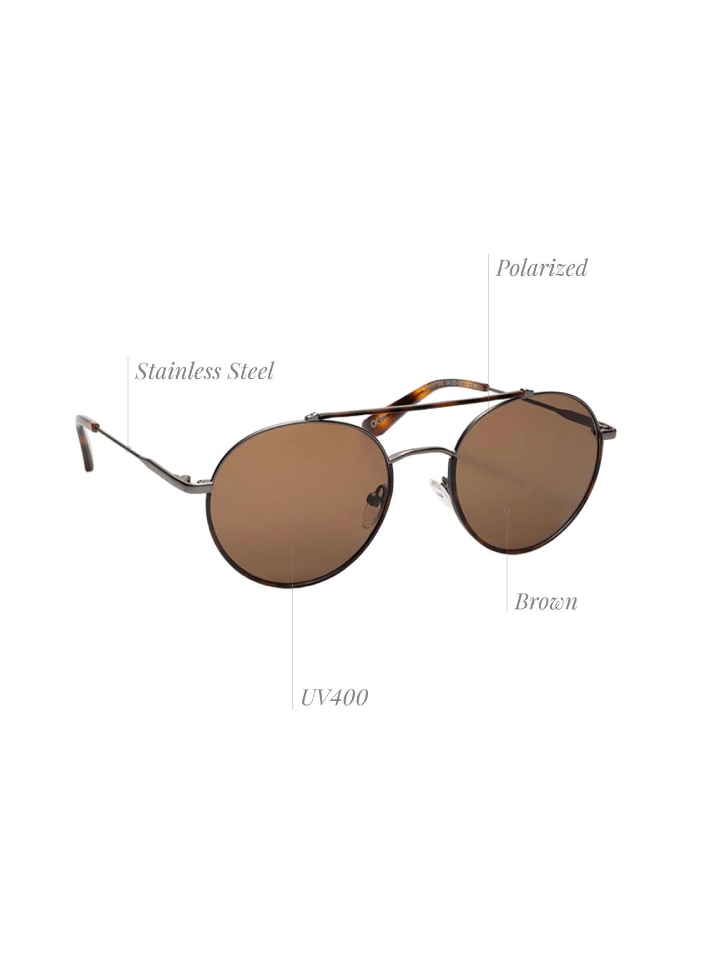 One Dreamer Brown Sunglasses