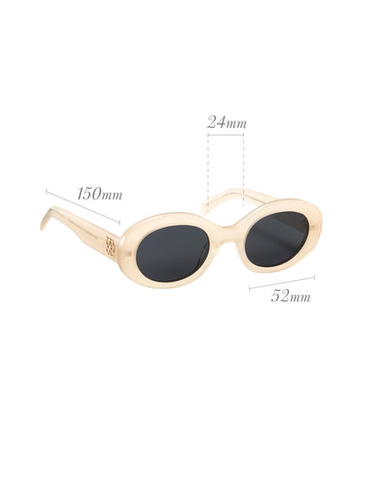 One Dolce White Sunglasses