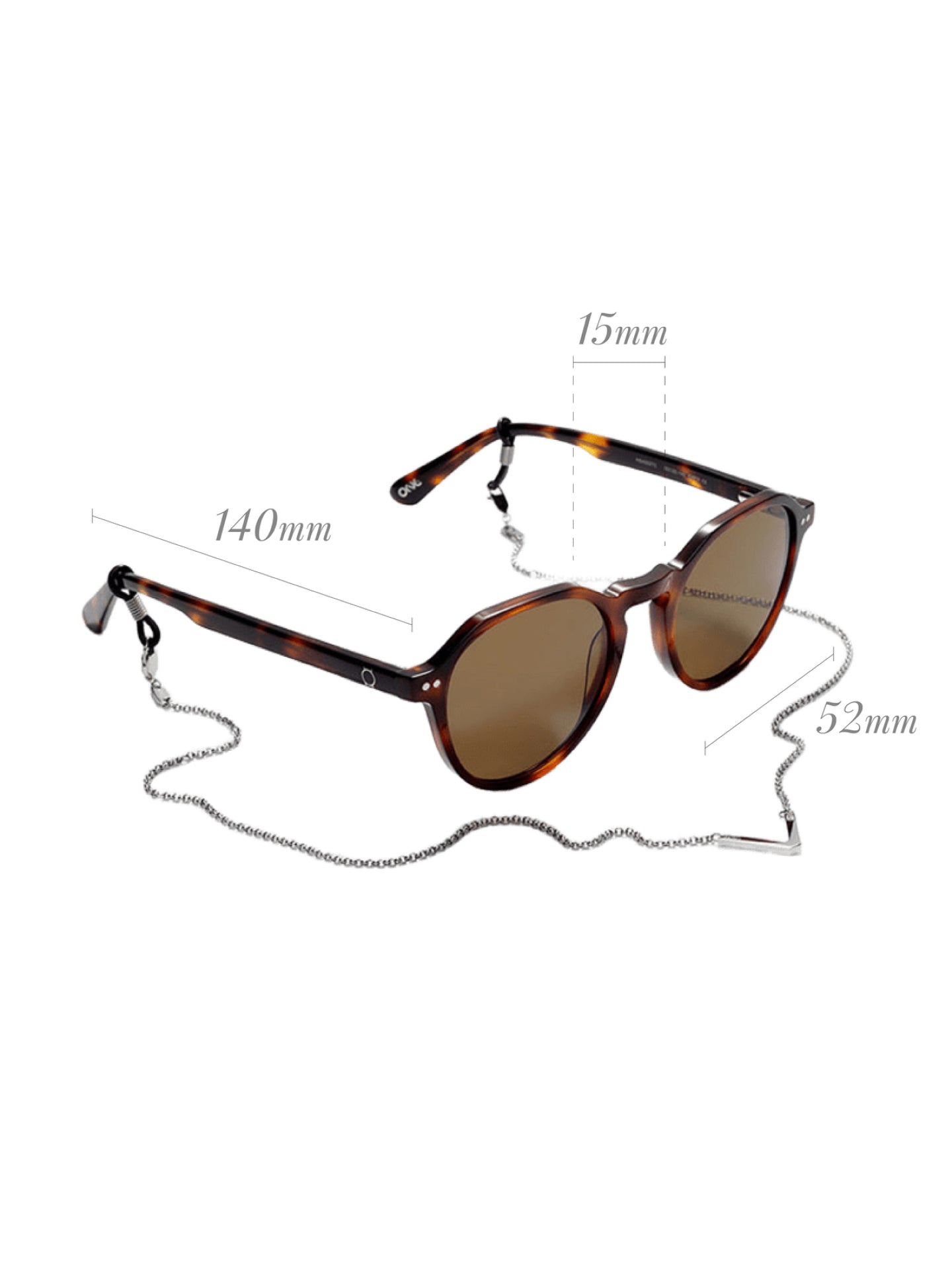 One Active Brown Sunglasses Case
