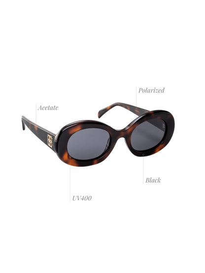 One Dolce Small Brown Sunglasses