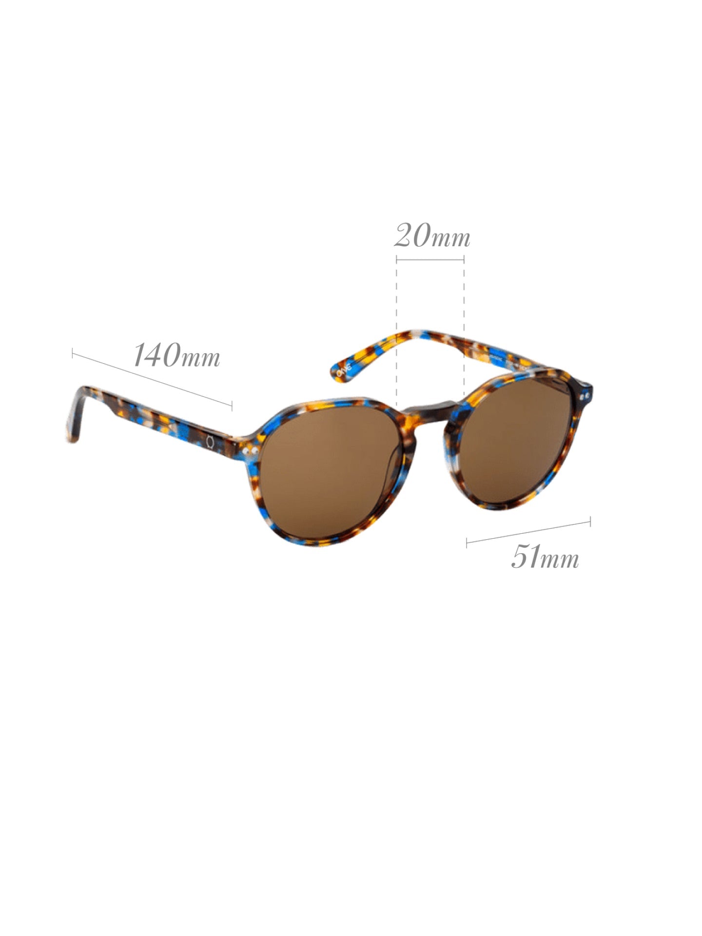 One Active Blue Sunglasses