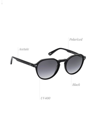 One Active Black Sunglasses