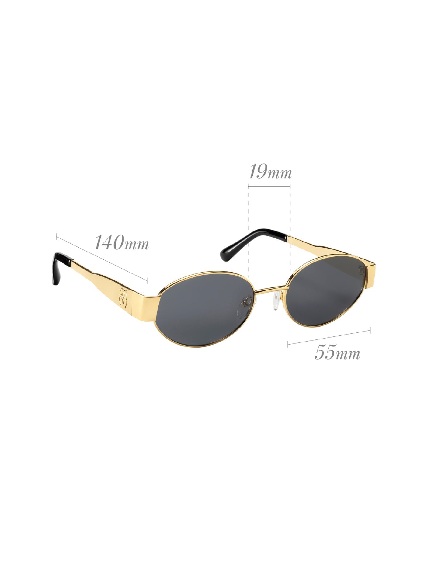 One Vibe Gold Sunglasses