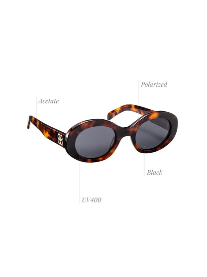 One Dolce Brown Sunglasses