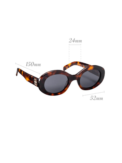 One Dolce Brown Sunglasses