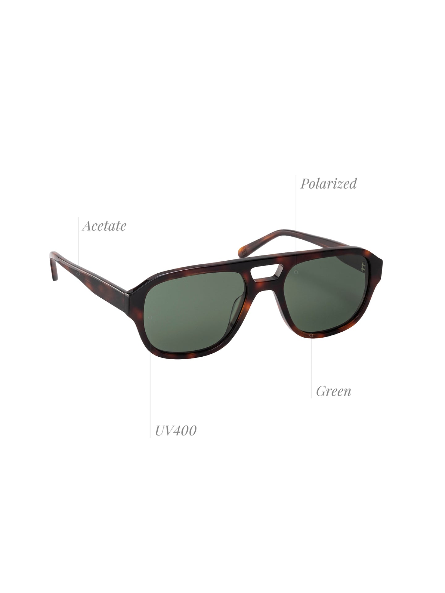 One Palma Turtle Sunglasses