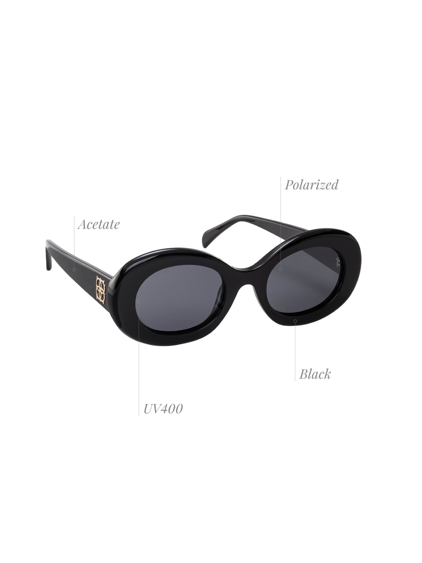 One Dolce Small Black Sunglasses