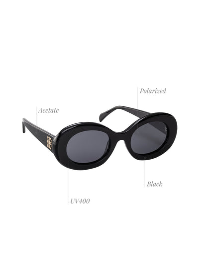 One Dolce Small Black Sunglasses