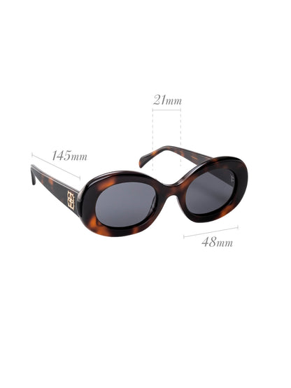 One Dolce Small Brown Sunglasses