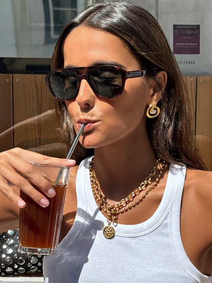 One Palma Turtle Sunglasses