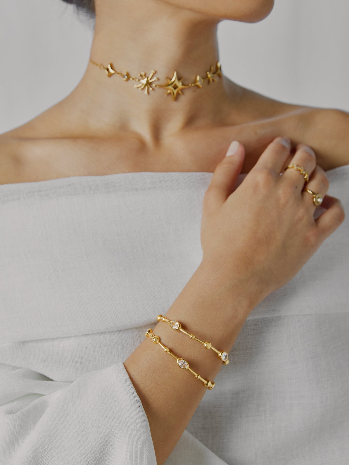 One Elena Crystal Bracelet