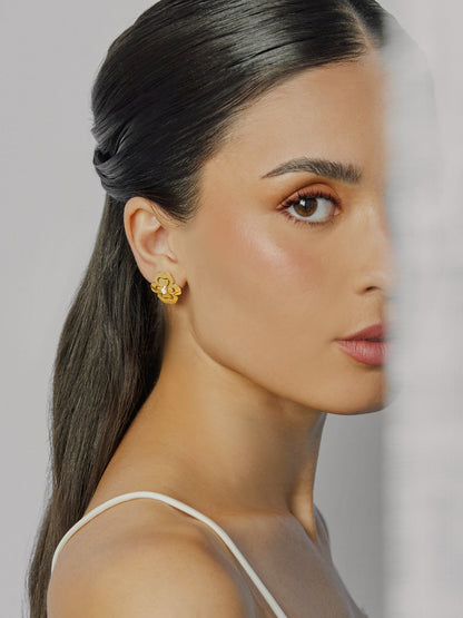 One Margot Blossom Earrings