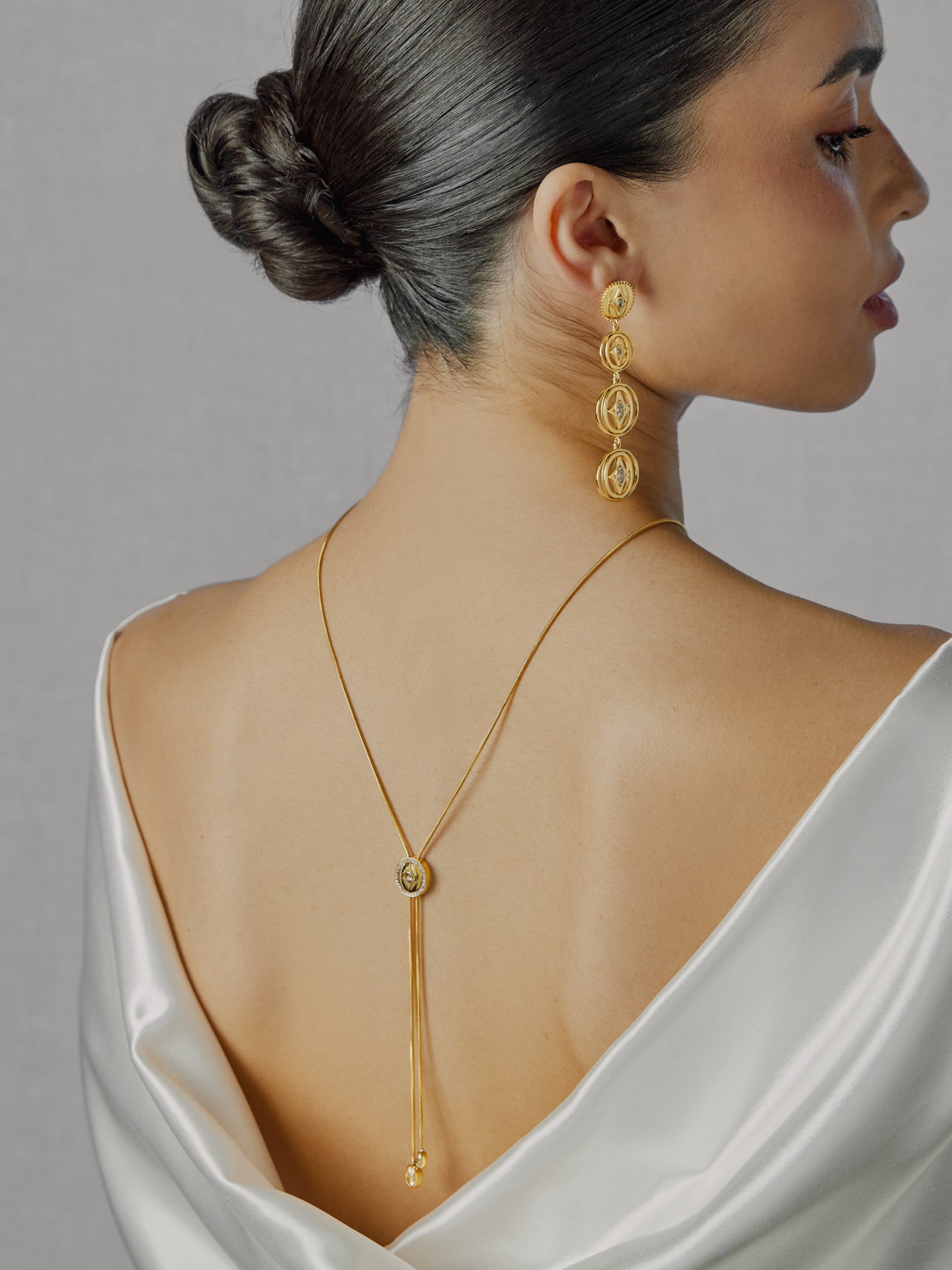 One Elena Brilliance Long Necklace