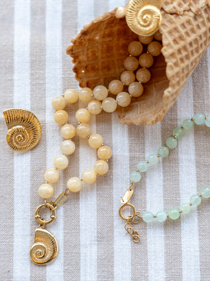 One Neckmess Carmela Yellow Necklace