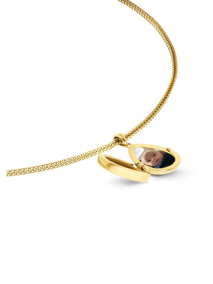 One Pearl Memories Locket Necklace