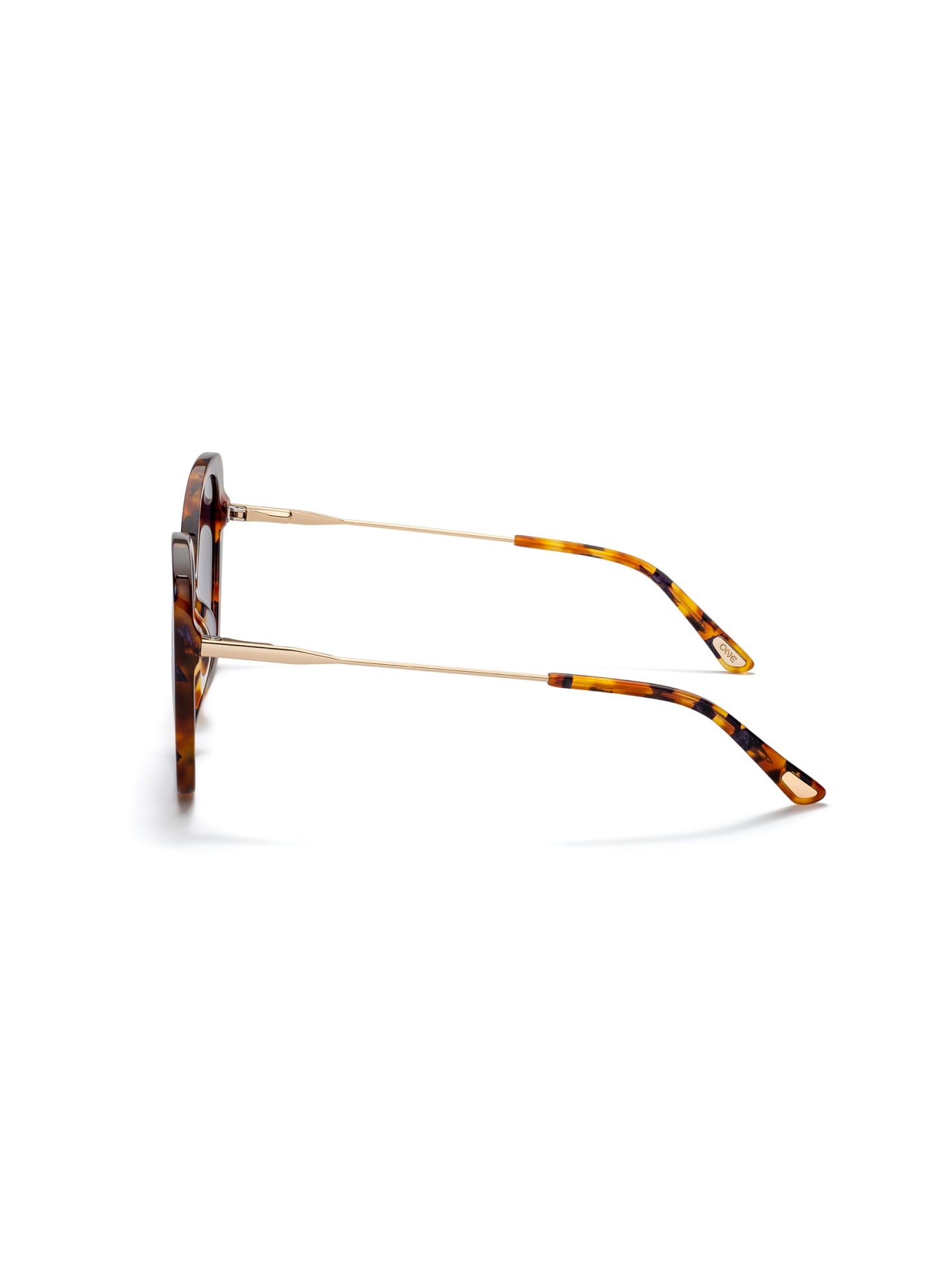 One Preppy Brown Sunglasses