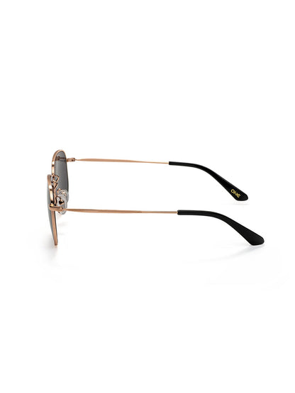 One Visionary Rosegold Sunglasses