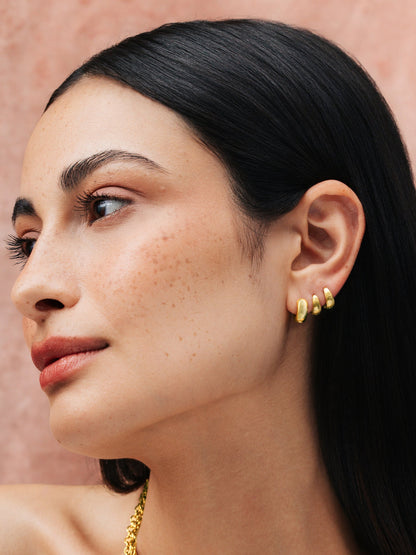 One Plissé Earring Set