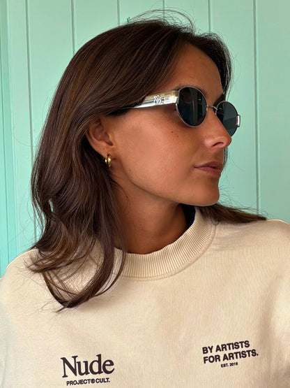 One Vibe Silver Sunglasses